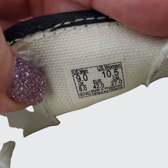 VANS Slip On Mushroom Skull Trippy Drip Psychedelic Mens 9 /Womens 10.5 - Picture 5 of 7